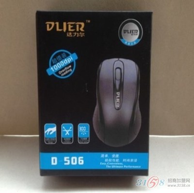 達力爾D-506鼠標 筆記本臺式機電腦usb有線鼠標 便宜鼠標工廠批發(fā)_達力爾電子產(chǎn)品的銷售-3158招商加盟網(wǎng)